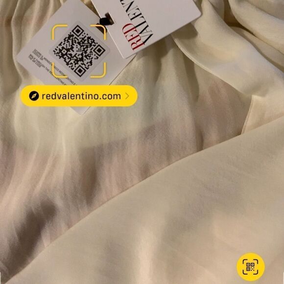 RED VALENTINO Silk Blouse  - Picture 4 of 14